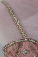 Ekta Solanki Lengha ~ Nude Pink Glitter & Baby Pink Lengha ~ WAS £1,250 NOW £725
